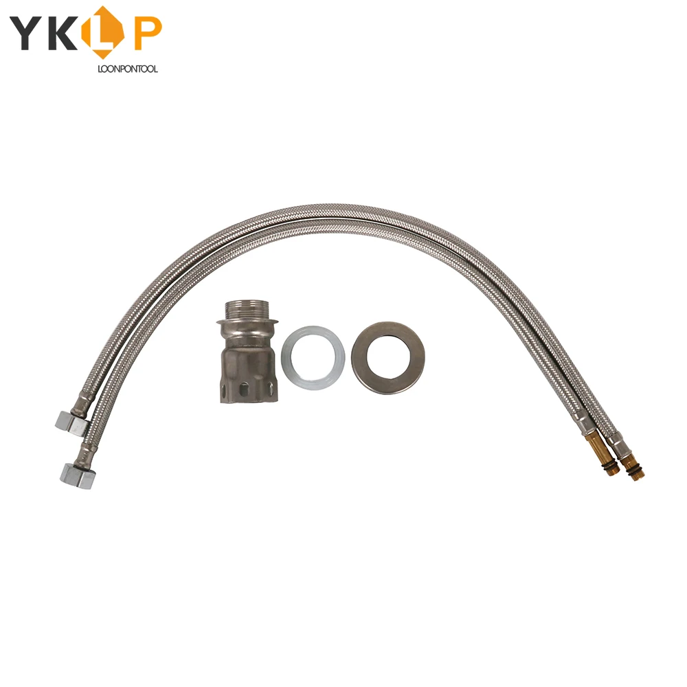 

Faucet 360 Rotate Kitchen Sink Tap Classic Smooth Water Taps Adjust Design Hot and Cold Dual Use and Foaming Net