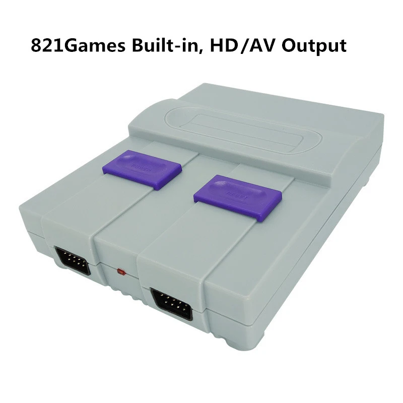 

SUPER MINI Game Console Support HD/AV Output Built-in 821 Classic Games Portable Video Game Consoles