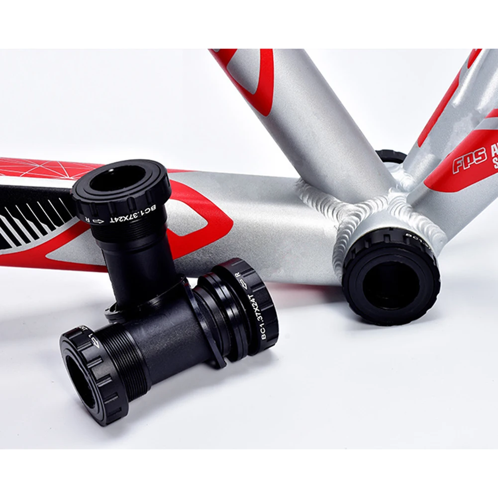

MTB Bike Road Bicycle BB68 Threaded Bearing Bottom Bracket Screw Type 68/73 Mm Bicycle Axis Alloy Waterproof Crank Set Axis Part