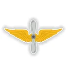 Виниловые наклейки для мотоциклов, креативные автомобильные Стикеры, авиация, ВВС США, защита от ультрафиолета, ПВХ, 8,8 см X 15,2 см