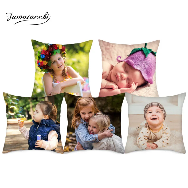 Чехол на подушку Fuwatacchi Life для фотосъемки заказ Детские чехлы наволочки детей с