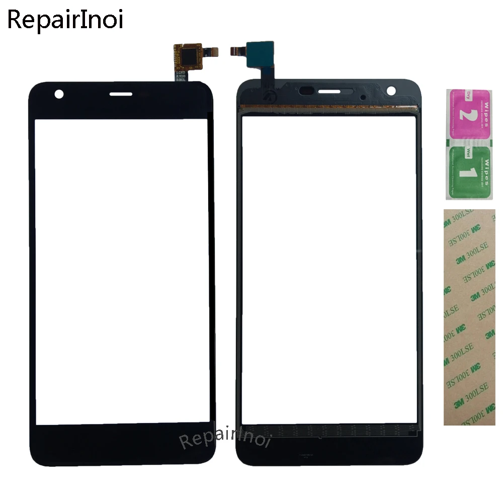 

10pcs Touch Screen Glass For Highscreen Easy XL / XL Pro Touch Screen Digititer Touch Panel Glass 3M Glue