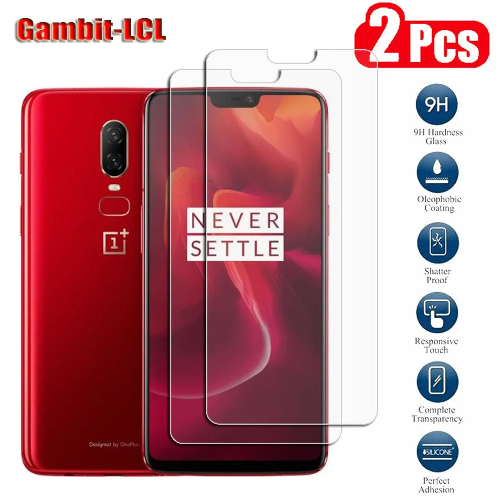 HD 9H Оригинальное защитное закаленное стекло для OnePlus 6 28 &quotOnePlus6 A6000 A6003 Защитная