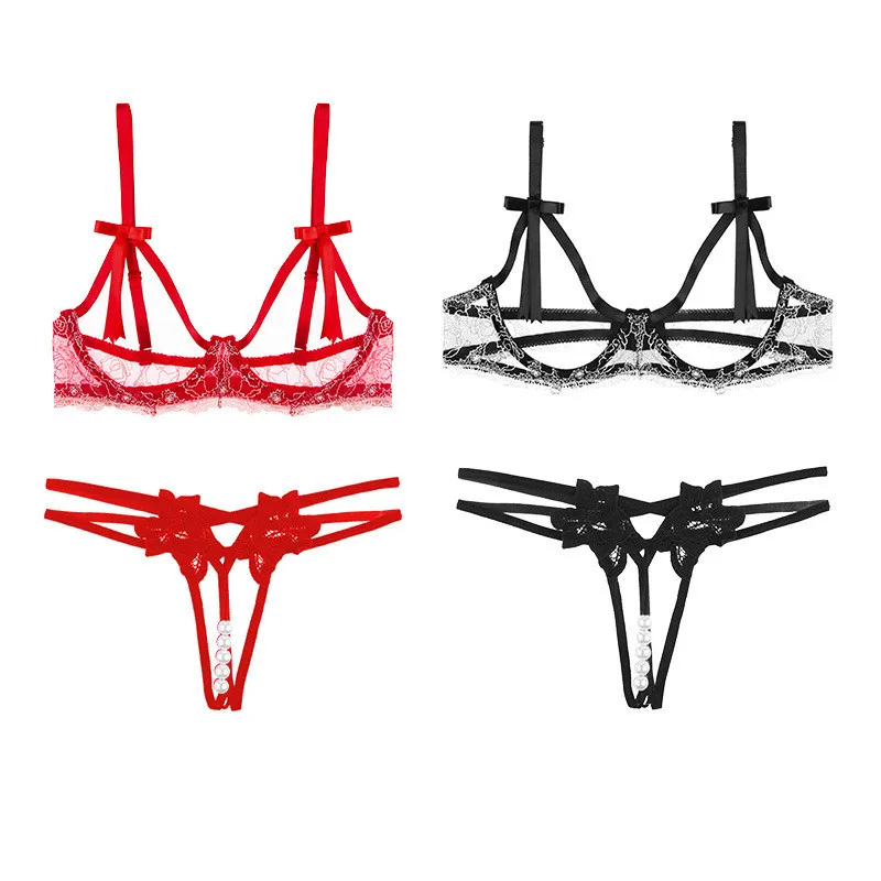 Женское нижнее белье сексуальные эротические женские трусики с открытым вырезом