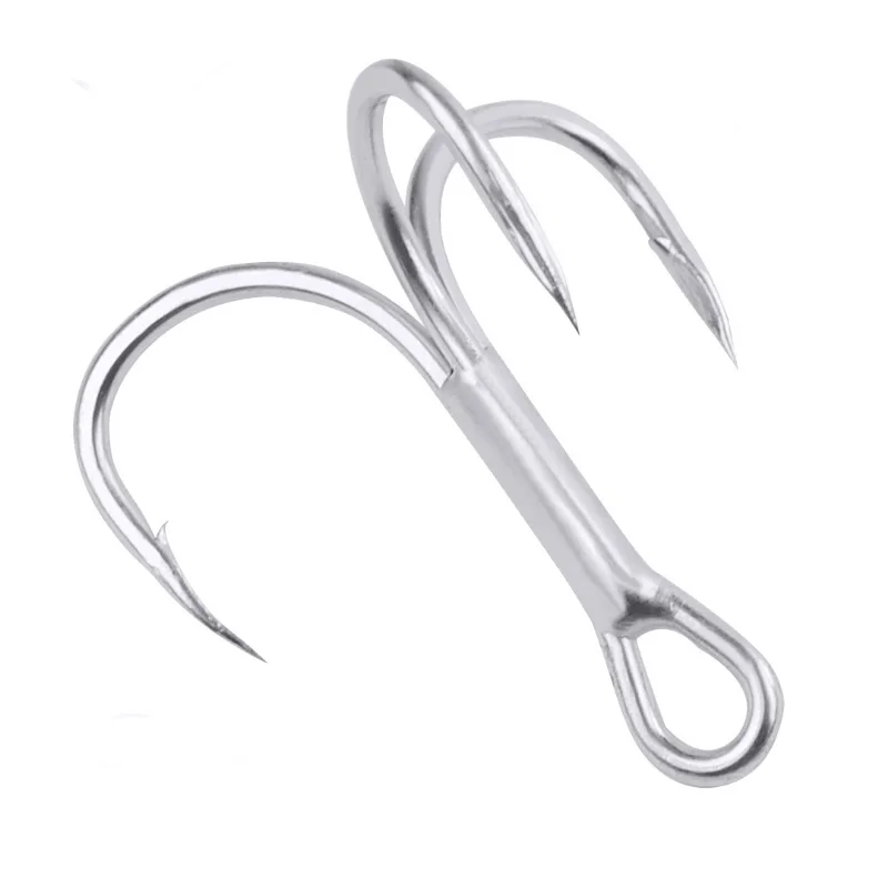 Три крючка из нержавеющей стали для океан. Лодки рыбалки или приманки | Спорт и