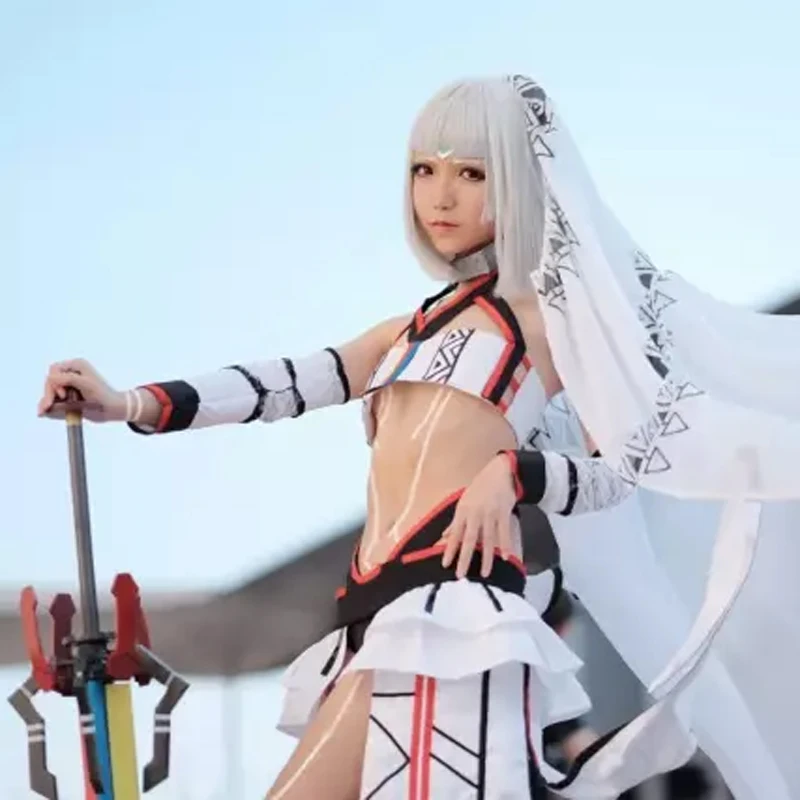 Fate Grand Order FGO Saber Attila Etzel короткие серебряные прямые термостойкие синтетические
