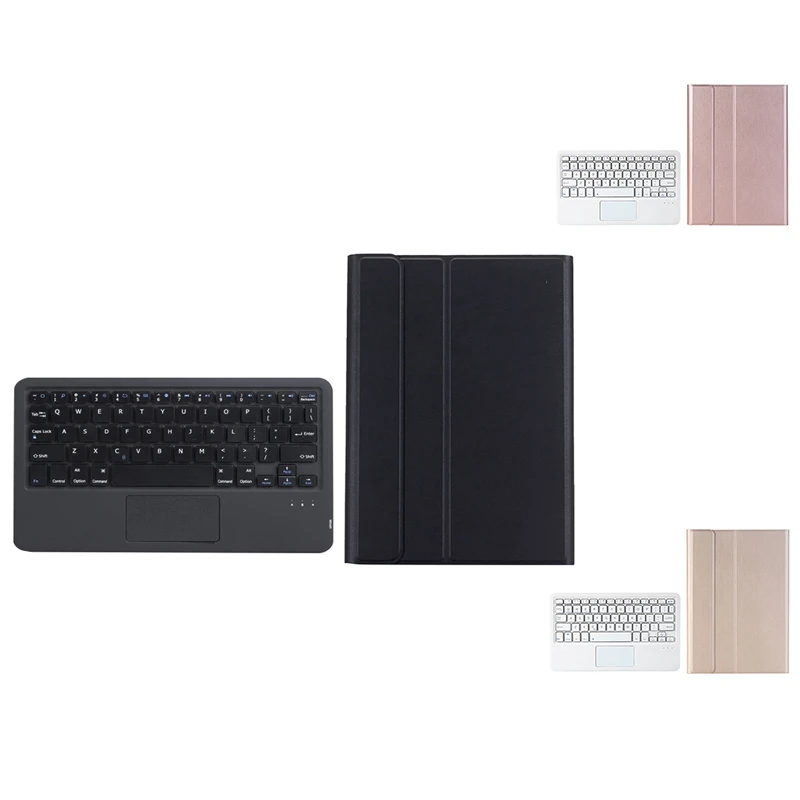 

Чехол для планшета + клавиатура для Lenovo M10 Plus 10,3 дюйма, кожаный чехол-подставка для планшета с Bluetooth-клавиатурой