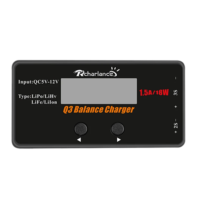 New-Q3 2-3S Balance Charger Li-Po/ Li-HV/ Li-Ion/ Li-Fe RC Battery Digital Discharger | Электроника