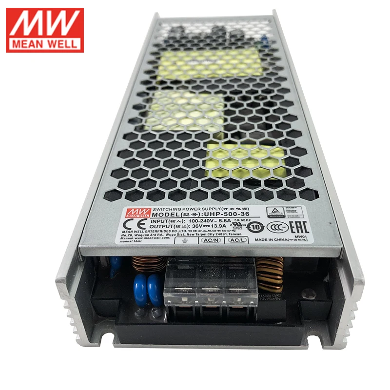 MEAN WELL UHP 500 36 Вт В импульсный источник питания 110 В/220 переменного тока в
