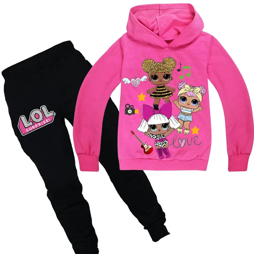 Детский хлопковый костюм сезон весна-осень Модный комплект из 2 предметов с