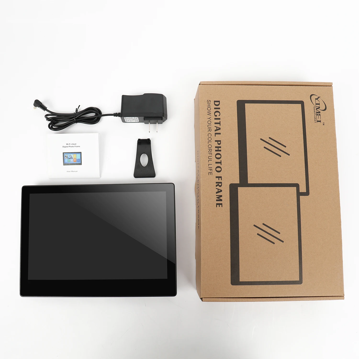 

10.1 inch IPS HD touch screen 1280*800 digital photo frame Bluetooth WIfi player MP3 MP4 quad core processor calendar clock