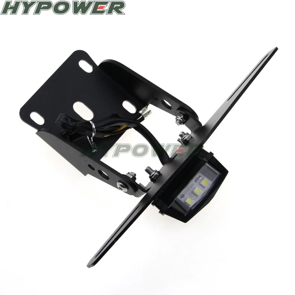 Motorcycle License Plate Frame Mount Bracket Light for KTM Duke 125 200 250 390 2013 2014 2015 2016 2017 2018 2019 | Автомобили и