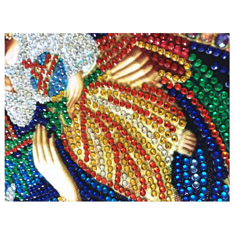 

5D DIY Diamond Painting Religious Leader Crystal Rhinestone Embroidered Mosaic Decoration Part Diamond (Canvas 30*40CM) (Picture
