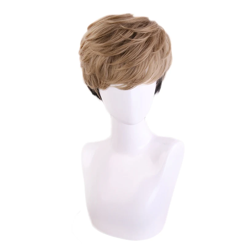 

Anime Killing Stalking SangWoo Short Wig Cosplay Costume Heat Resistant Synthetic Hair Men Fashion Wigs