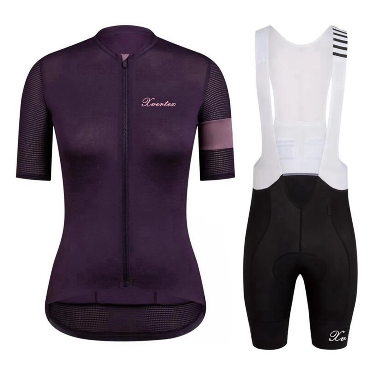 

2021 NEW Xvertex Pro Bicycle Team Short Sleeve Maillot Ciclismo Women's Cycling Jersey Summer breathable Cycling Clothing Sets