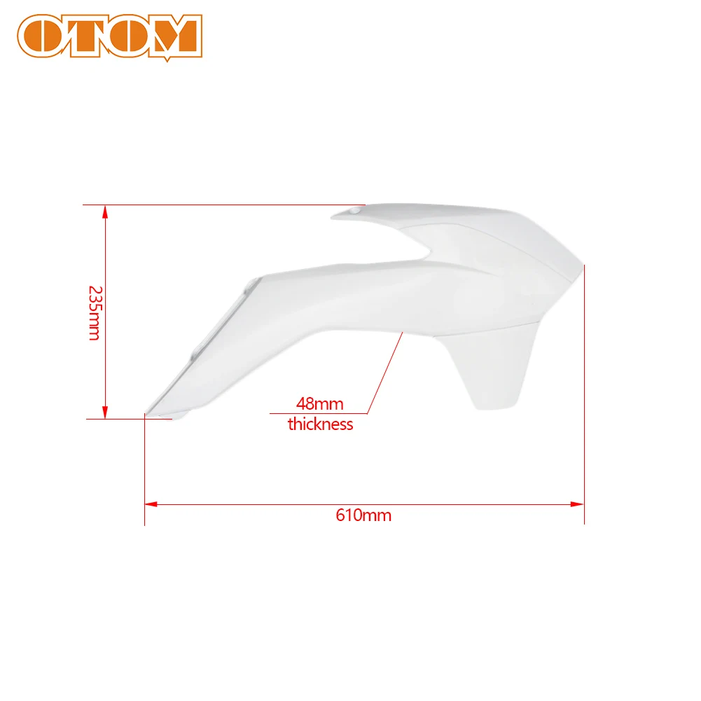 Мотоциклетный передний спойлер OTOM кожух радиатора для KTM SX SXF XC 125 150 250 350 450 K6 Dirt Bike