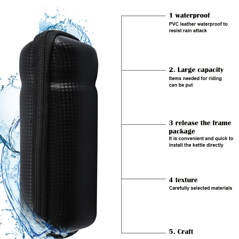 

Bicycle Repair Kit Portable Tire Repair Kit Multifunctional Bicycle Storage Box FEA889