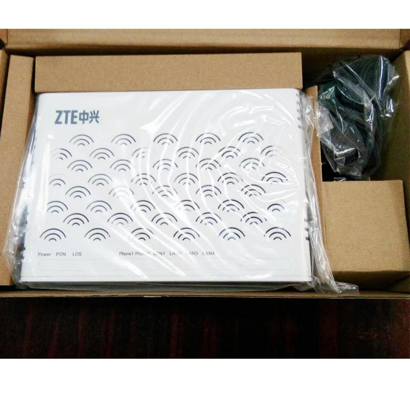 Конвертер zte ftth ZTE ZXA10 F620 GPON с 4 портом lan + 2 голосовыми портами применяется в режиме