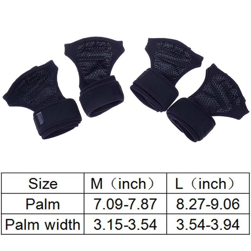 Breathable Anti Slip Gym Fingerless Glove Sports Fitness for Women Men Bodybuilding Weightlifting Excise Sport Gloves | Спорт и