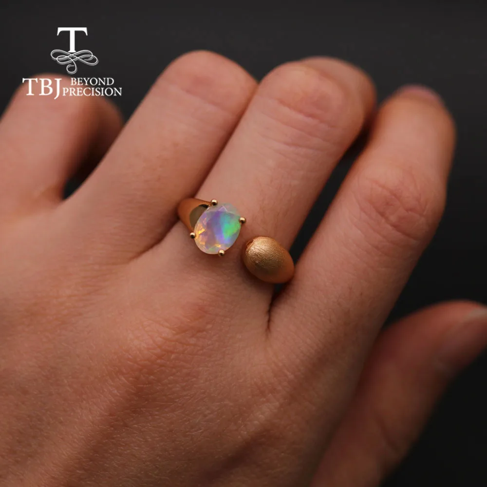 Женский ювелирный комплект из кольца и серёг TBJ ювелирные украшения с