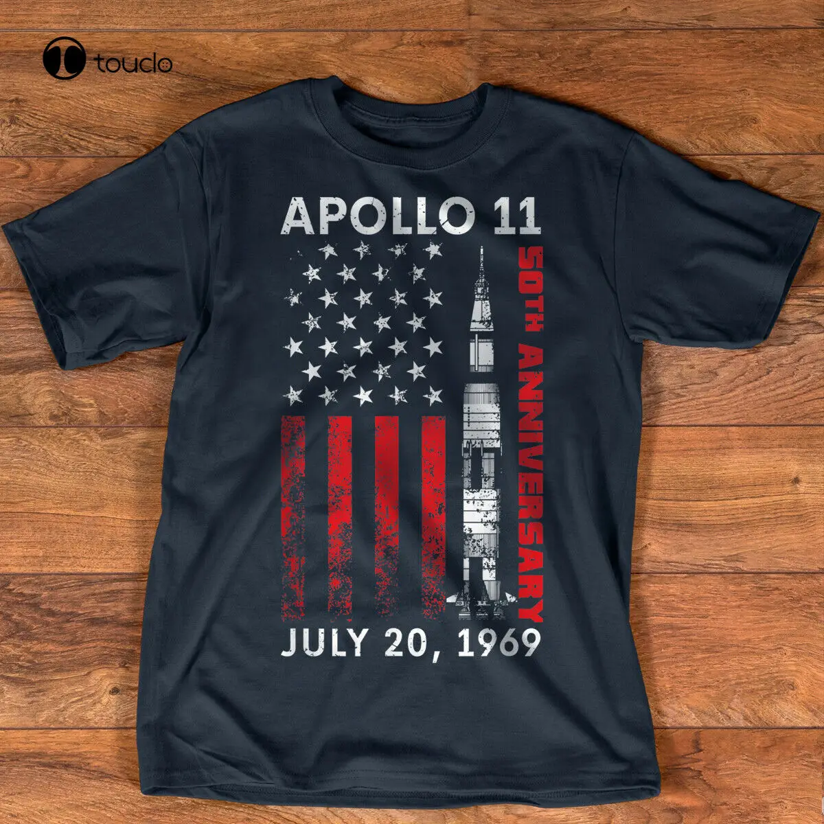 

Apollo 11 50-я годовщина Луна Посадка 1969 2019 футболка