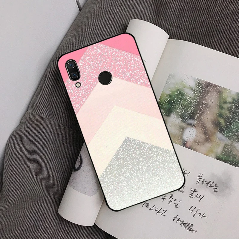 

Gold Pink Glitter Marble Phone Cases For Xiaomi Redmi Note7 Pro Note8 Pro 8T Note9 9S Redmi8 8A Note10 Pro 9C X3
