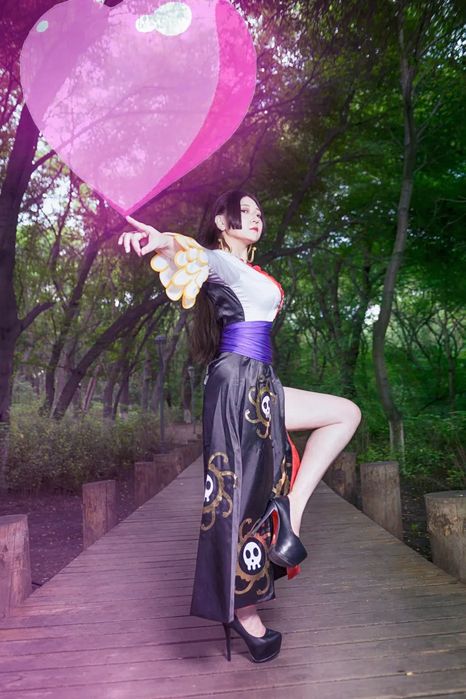 Цельнокроеный костюм для косплея с стемпедом ханбоа боа Ханкока цельнокроеный