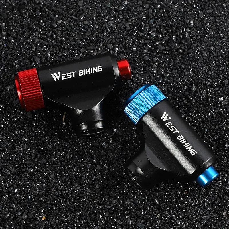 

Carbon Dioxide Aluminum Alloy Inflator Button Inflatable American Mouth Universal Portable Bicycle Equipment American Mouth