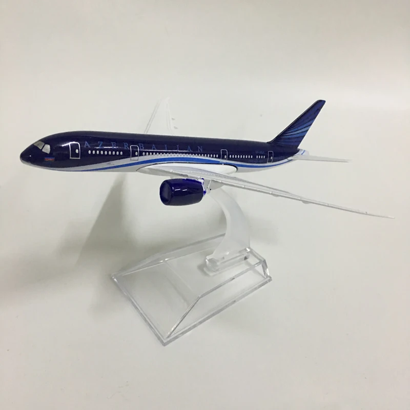 Azerbaian Airlines Boeing 787 16 см металлическая модель летательного аппарата подарок на день
