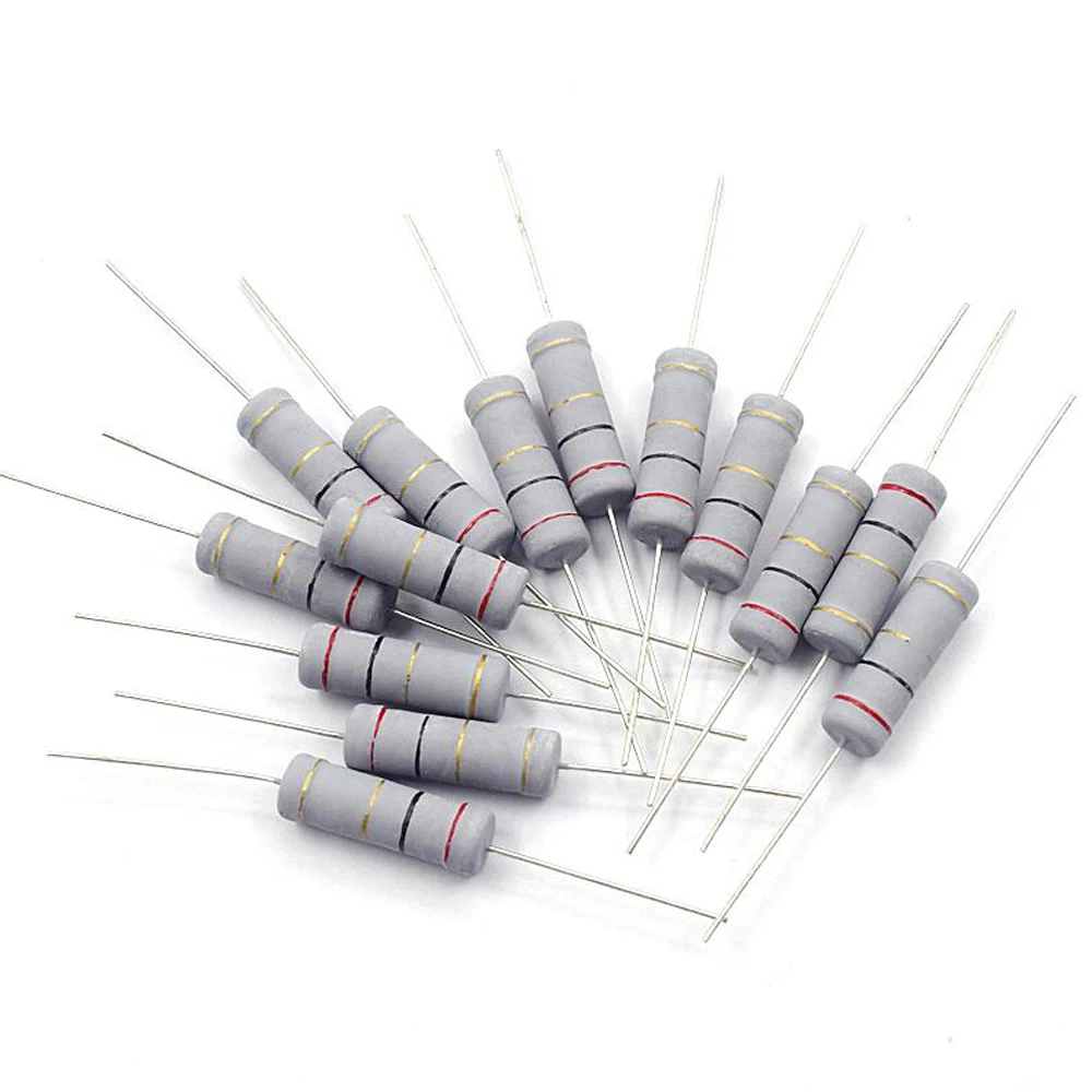 150 шт./лот 5 Вт Мощность угольный осажденный резистор комплект ассортимент набор