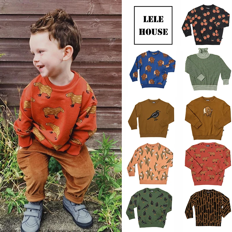 

LELEHOUSE-Carli Winter Girls Outfits Thanksgiving Leopard Toddler Girl Clothes First Christmas Boy Clothes Girls Outfits