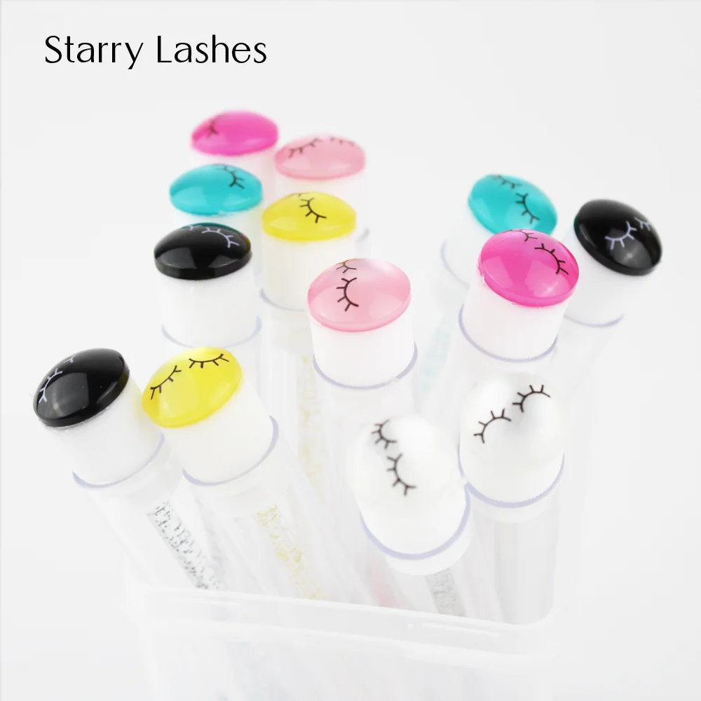 Кисть для ресниц многоразовая в тубе палочка |