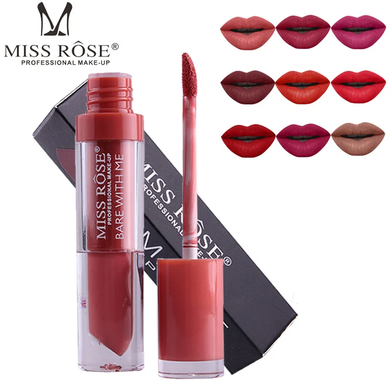 

2021 New 24 Colors Matte Liquid Lipstick Waterproof Long Lasting Moisturizing Women Lip Tint Beauty Cosmetics