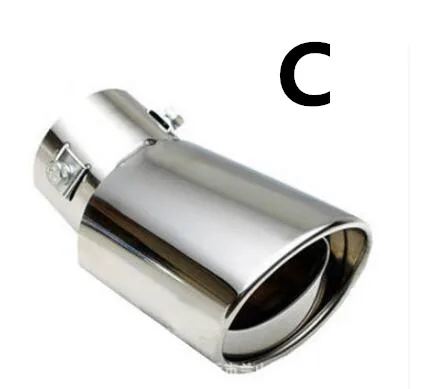 Автомобильный стальной глушитель выхлопной трубы наконечник для Mercedes Benz F015 B-Class