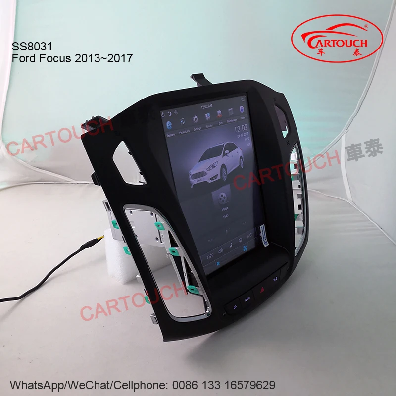 Автомагнитола для Ford Focus MONDEO EDGE экспедиция вертикальный экран Тесла стиль Android