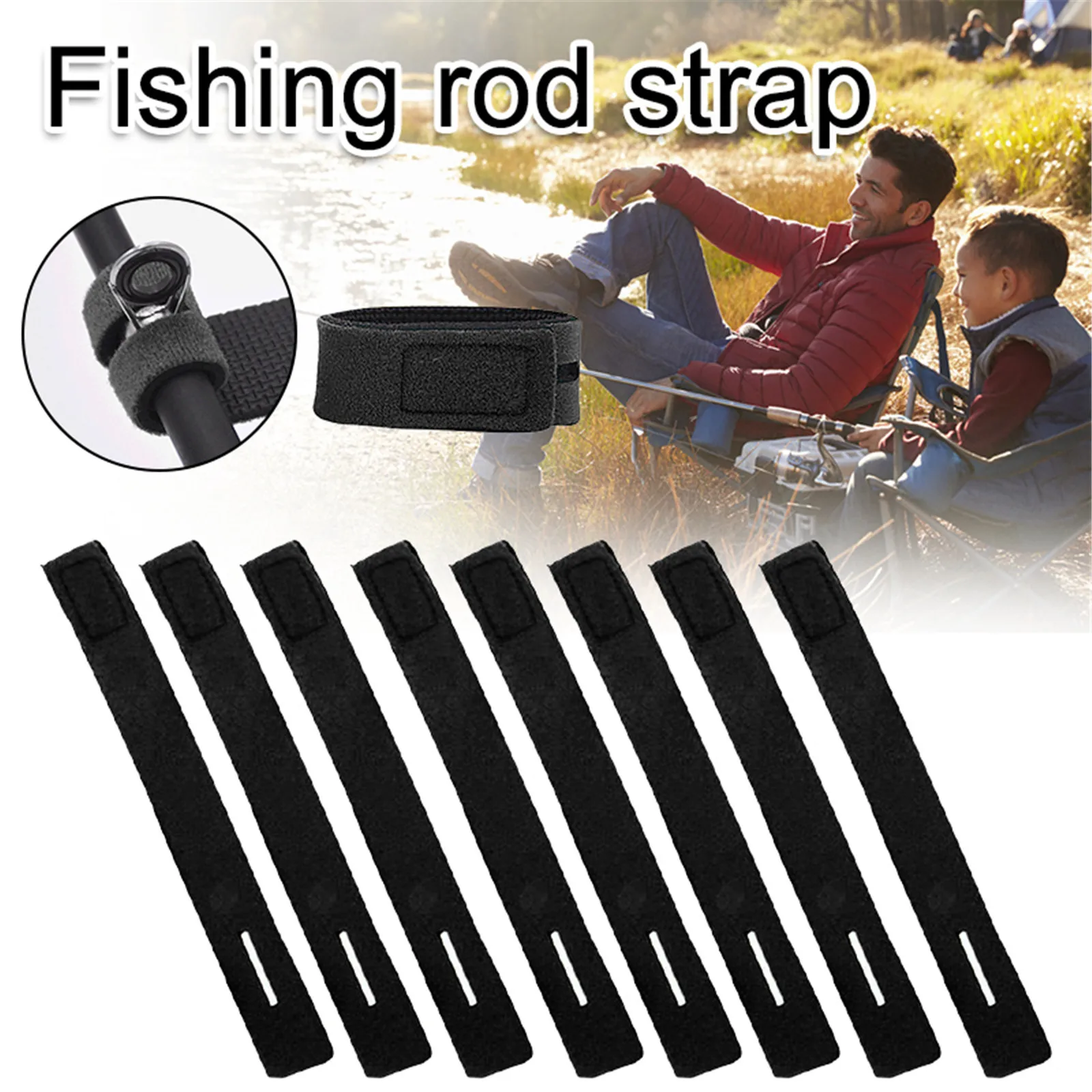 Ремень для удочки многоразовый 8 шт. | Спорт и развлечения