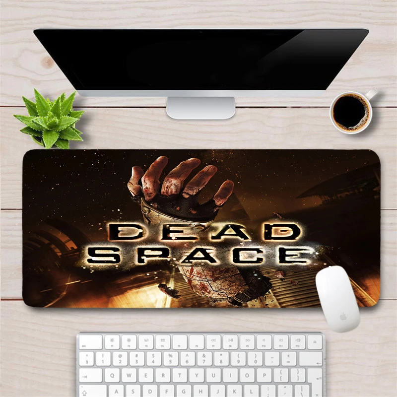 Большой коврик для мыши 70x30 см Dead Space 3 геймерский кумерный резиновый долговечной