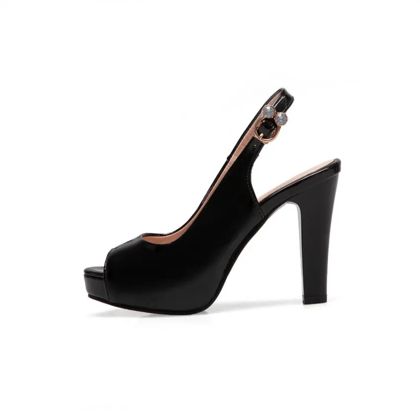 Женские босоножки с пряжкой на ремешке ESVEVA Летние Элегантные Босоножки открытым