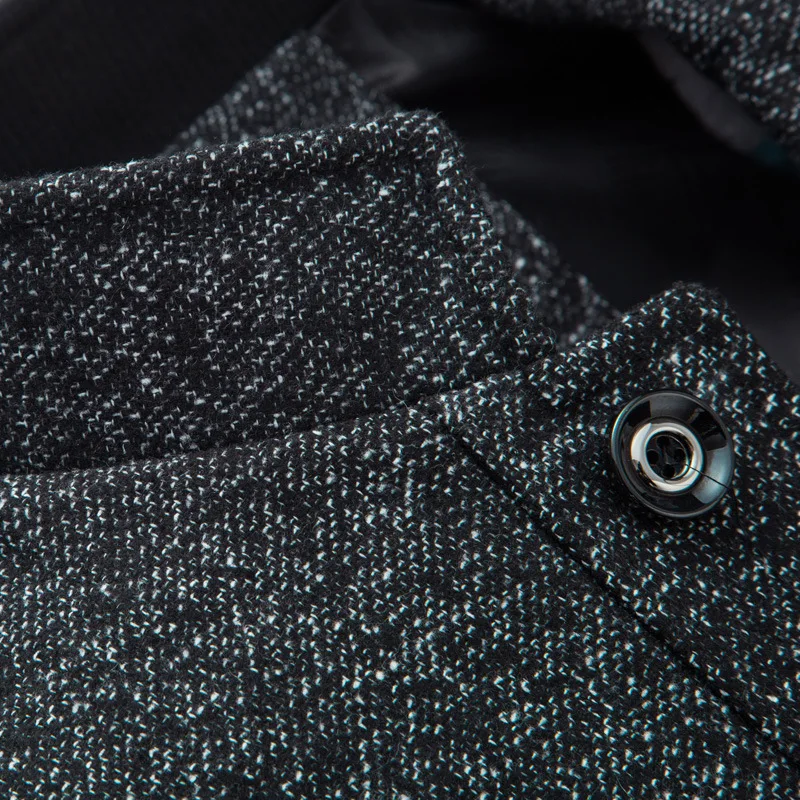 

2020men's cloth jacket collar of autumn new fund long casual jacket