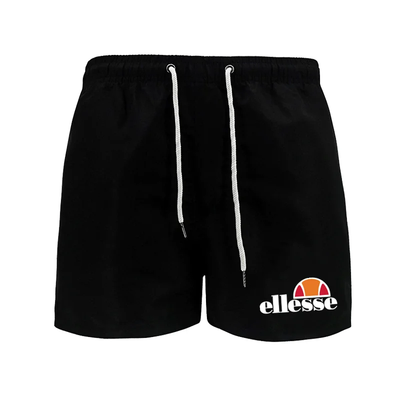 

2021 new fitness print quick dry beach shorts men's swimsuit men's swimming trunks summer bathing suit beach pants surf shorts