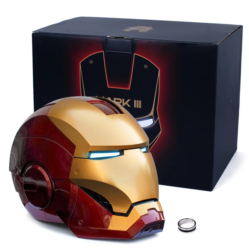 Мстители Железный человек шлем косплей супергерой Марвел Тони Старк фигурка