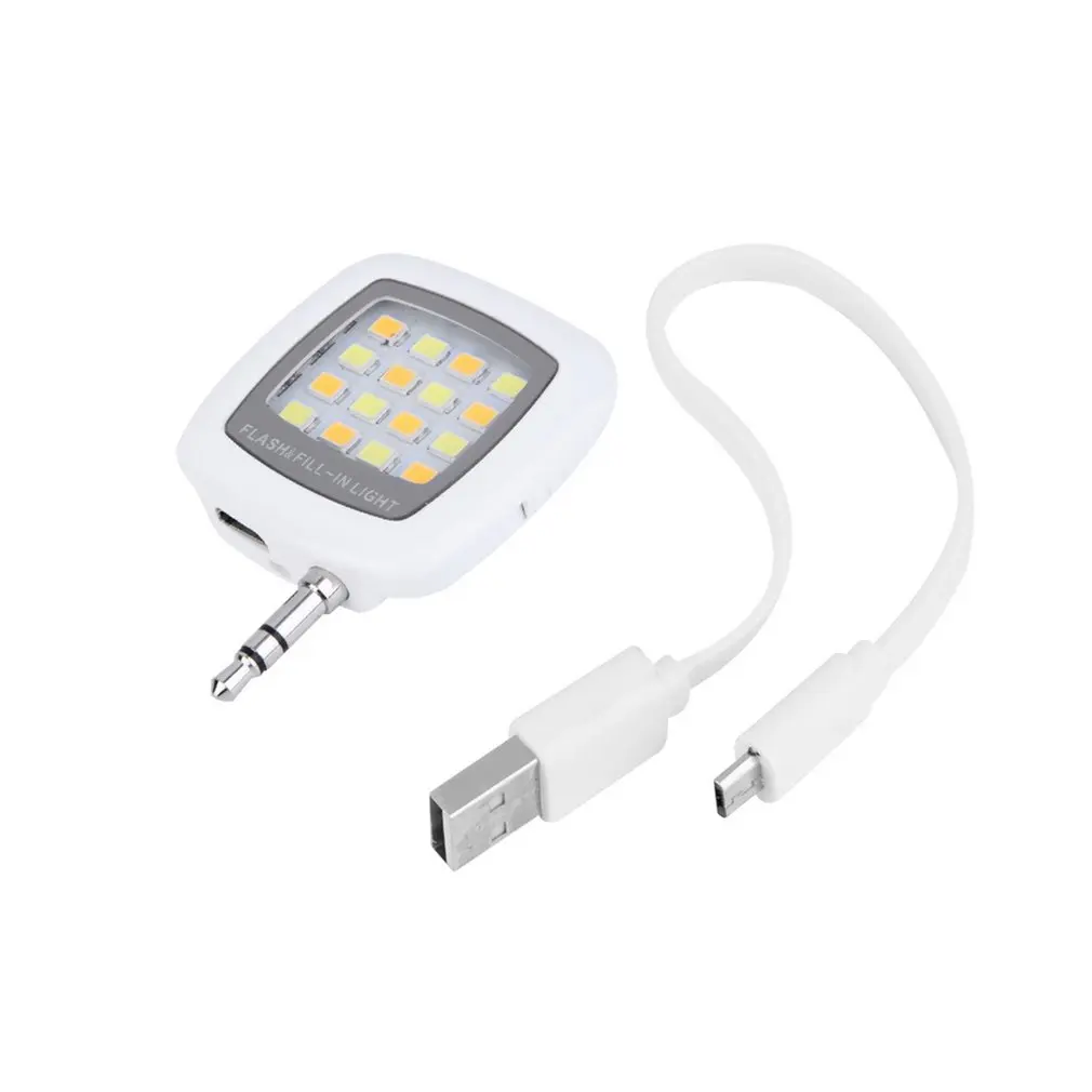 Светодиодный фонарик для камеры телефон Поддержка нескольких селфи