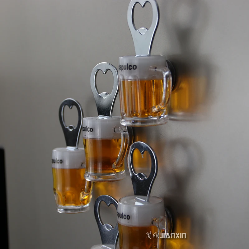 Пивная кружка пивная наклейка на холодильник открывалка для бутылок вина