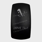 Автомобильная Лодка Грузовик с подсветкой Swtich Cap-лазерная гравировка-привод наклон-для светодиодного Carling Arb Narva 4x4 RV клавишный переключатель, только крышка