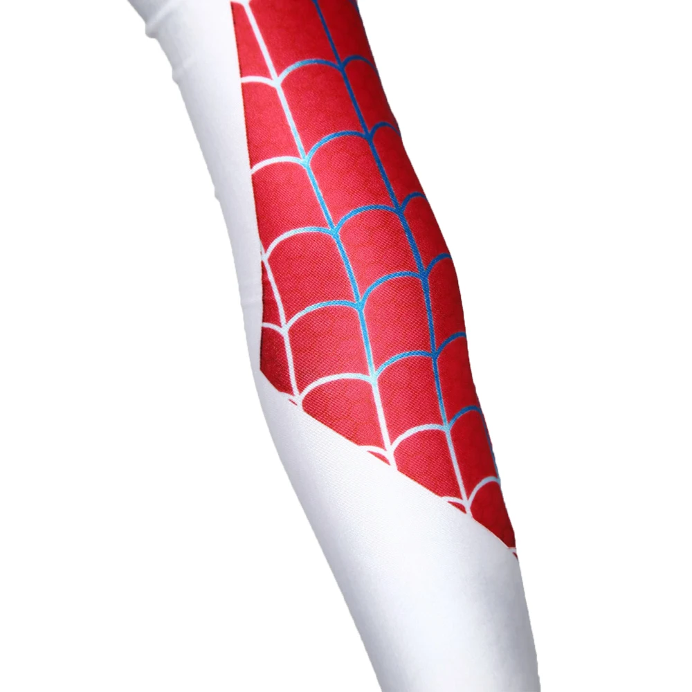 

Halloween 3D Print Spider Women Costumes Gwen With Hat Mask Stacy Spandex Zentai Cosplay Adult Kids Clothes Female Suits Dress