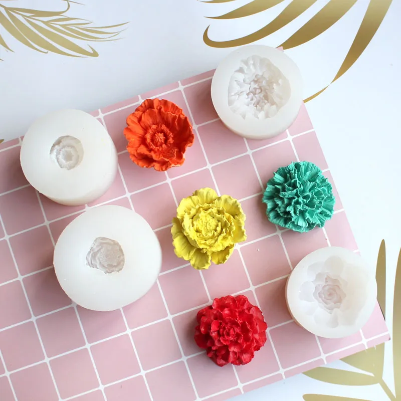 

Valentine's Day Rose Flower Chocolate Silicone Mold Mousse Cake DIY Cake Decoration Handmade Soap Epoxy Mold-3
