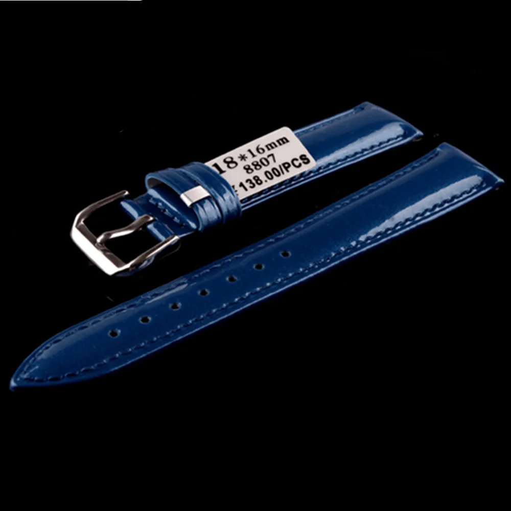 Ремешок для часов из 100% натуральной кожи с гладкой поверхностью мужские и