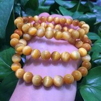 2020 golden tiger eye stone bracelet natural stone bracelet diy jewelry for gift crystal healing stone lucky lovers 1pc