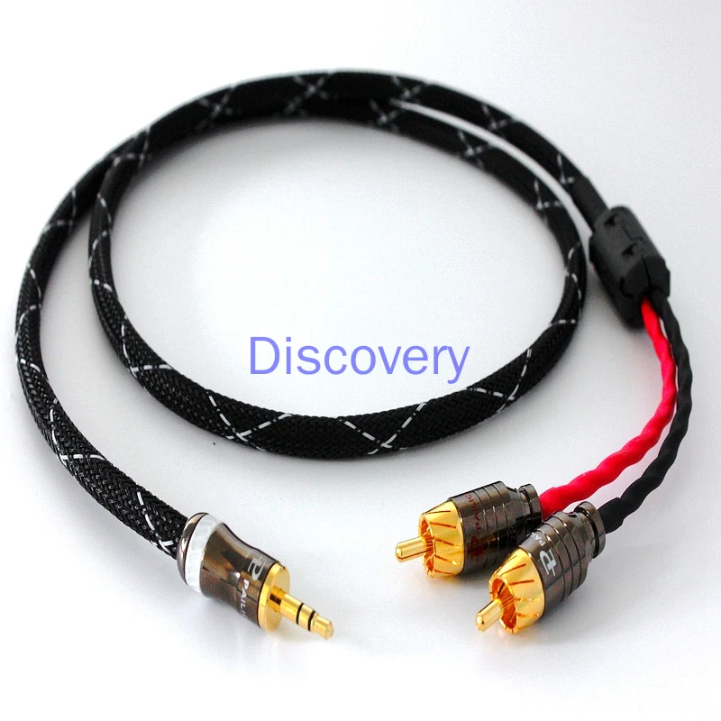 

Audio Cable 3.5 Turn Double Lotus 3.5mm One Point Two RCA Japan Canaime Fever Audio Cable