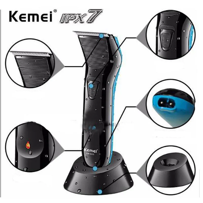 Триммер для волос от kemei Аккумуляторный Электрический триммер волос|Триммеры